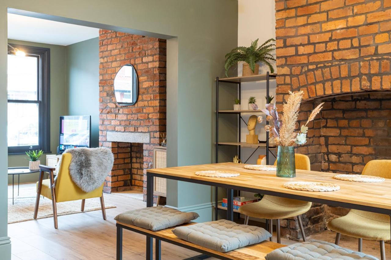 Stunning Scandi 3 Bed House In Manchester-Parking Villa Екстериор снимка