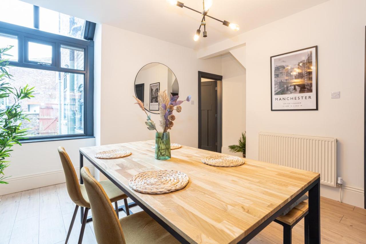 Stunning Scandi 3 Bed House In Manchester-Parking Villa Екстериор снимка